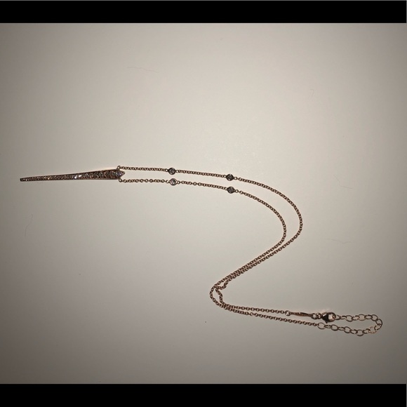 Jacquie Aiche 14K Gold White Pave Diamond Ice Pick - Picture 2 of 2